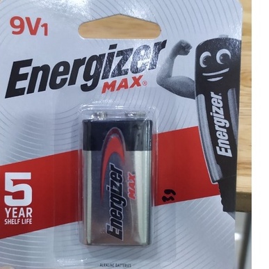 Pin 9V Energizer ( Pin Vuông 9V ) - Vỉ 1 Viên - Dùng Cho Máy Đo Ph , Micro Không Dây , Máy Ảnh ...