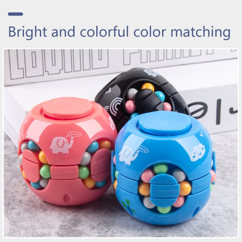 Đồ Chơi Khối Lập Phương Đậu 3D Kích Thích Trí Não Cho Trẻ Mẫu Giáo