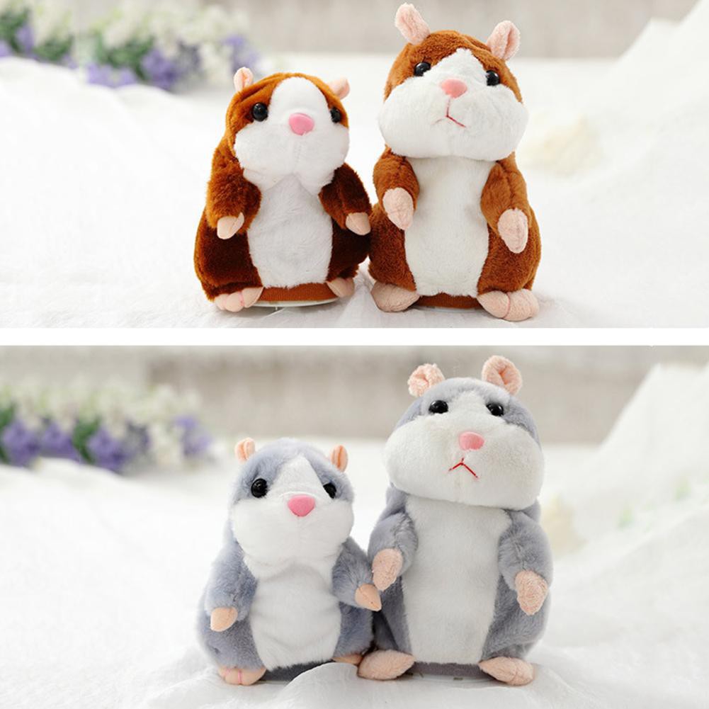 Chuột Hamster Nhồi Bông Biết Nói Vui Nhộn Cho Bé