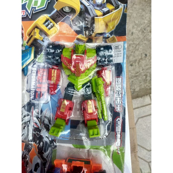 Sỉ vỉ 9 siêu nhân biến hình cỡ lớn siêu đẹp