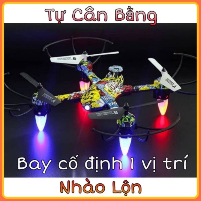 Máy bay điều khiển từ xa rằn ri tự động cân bằng- biểu diễn nhào lộn trên không trung