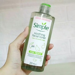 Toner simple dịu nhẹ cho mọi loại da