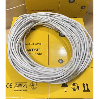 Dây mạng 40m, 50m, 60m ...100m bấm sẵn 2 đầu - cat 5e xịn