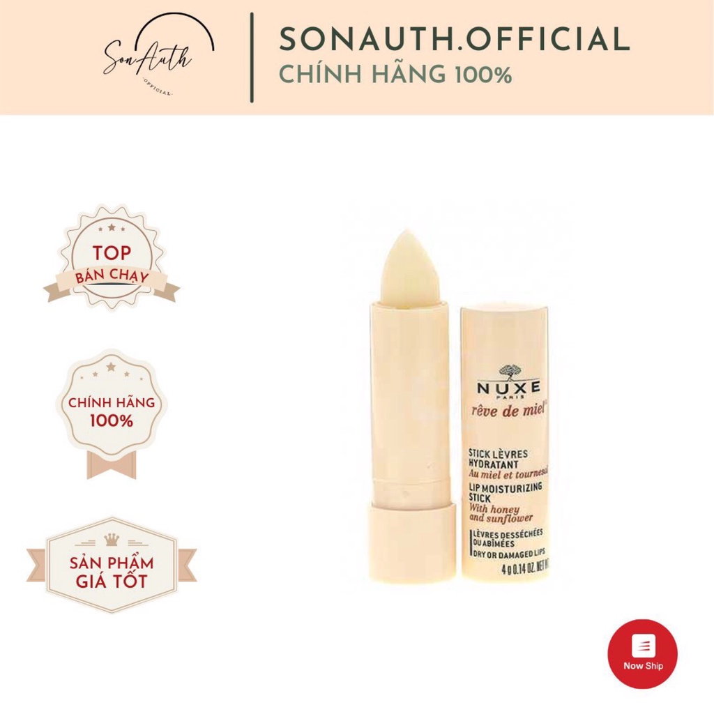 Son dưỡng Nuxe Reve de Miel Lip Balm