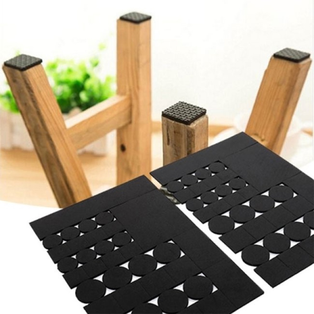 [Tổng Kho Sỉ] Set Nhiều Miếng Lót Kê Chân Bàn Ghế Sofa Giường Tủ Hình Tròn/Vuông Đủ Size - Chống Xước, Chống Trượt