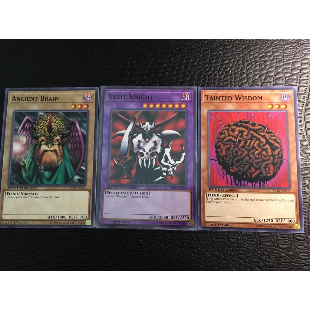 Bài yugioh speed duel - combo fusion Skull Knight - SBTK-EN029 - Common 1st Edition