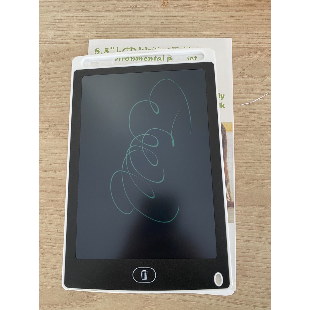 Bảng viết bảng vẽ tự xóa thông minh, Bảng LCD cho bé 1-8 tuổi cho bé vẽ hình, làm nháp toán học