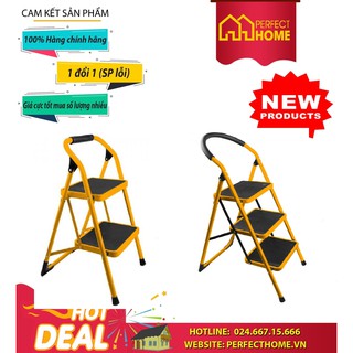 Thang ghế tolsen 62680 2 bậc, 62683 3 bậc. trọng tải 150kg