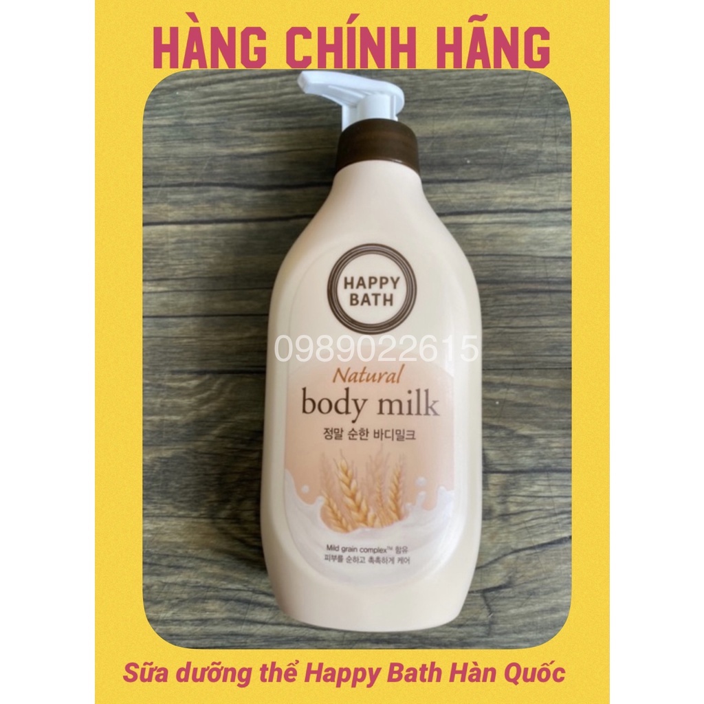 Sữa dưỡng thể Happy Bath 450ml HSD 2023