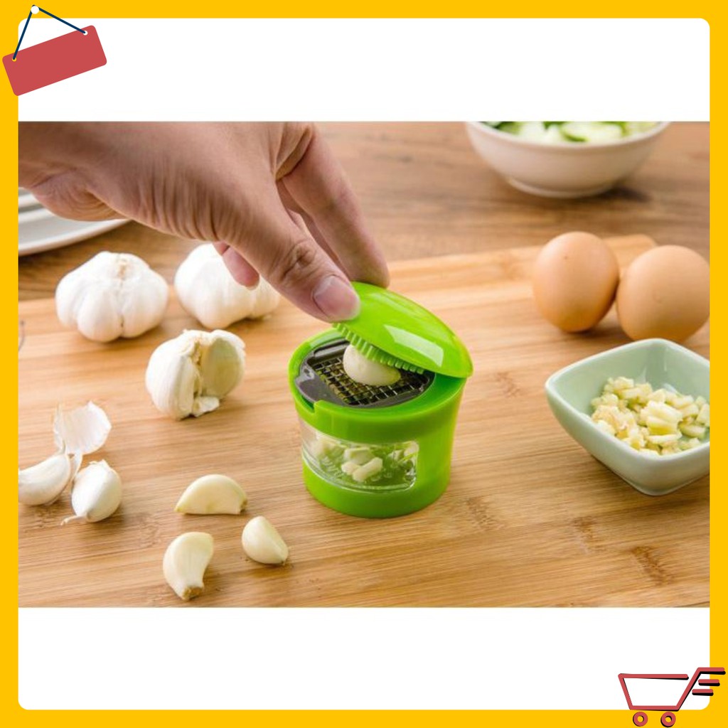 [SGD] Máy Xay Tỏi - Dụng Cụ Xay, Băm, Nghiền Hành, Tỏi, Ớt Bằng Tay Tiện Lợi 5876