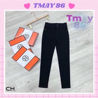 Quần legging cạp cao 2 cúc