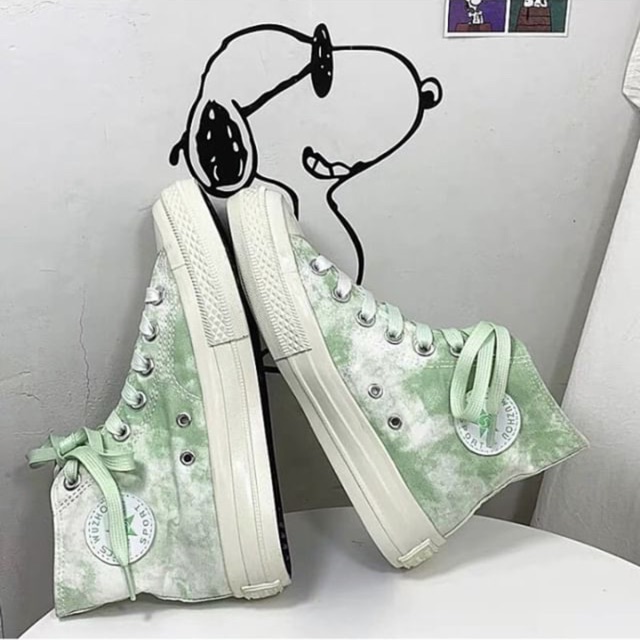 GIÀY OMBRE CAO CỔ ULZZANG