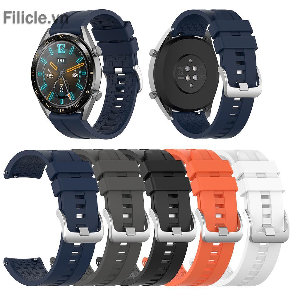 Dây Đeo Silicone Thể Thao Cho Đồng Hồ Huawei Gt / Gt Active 46mm