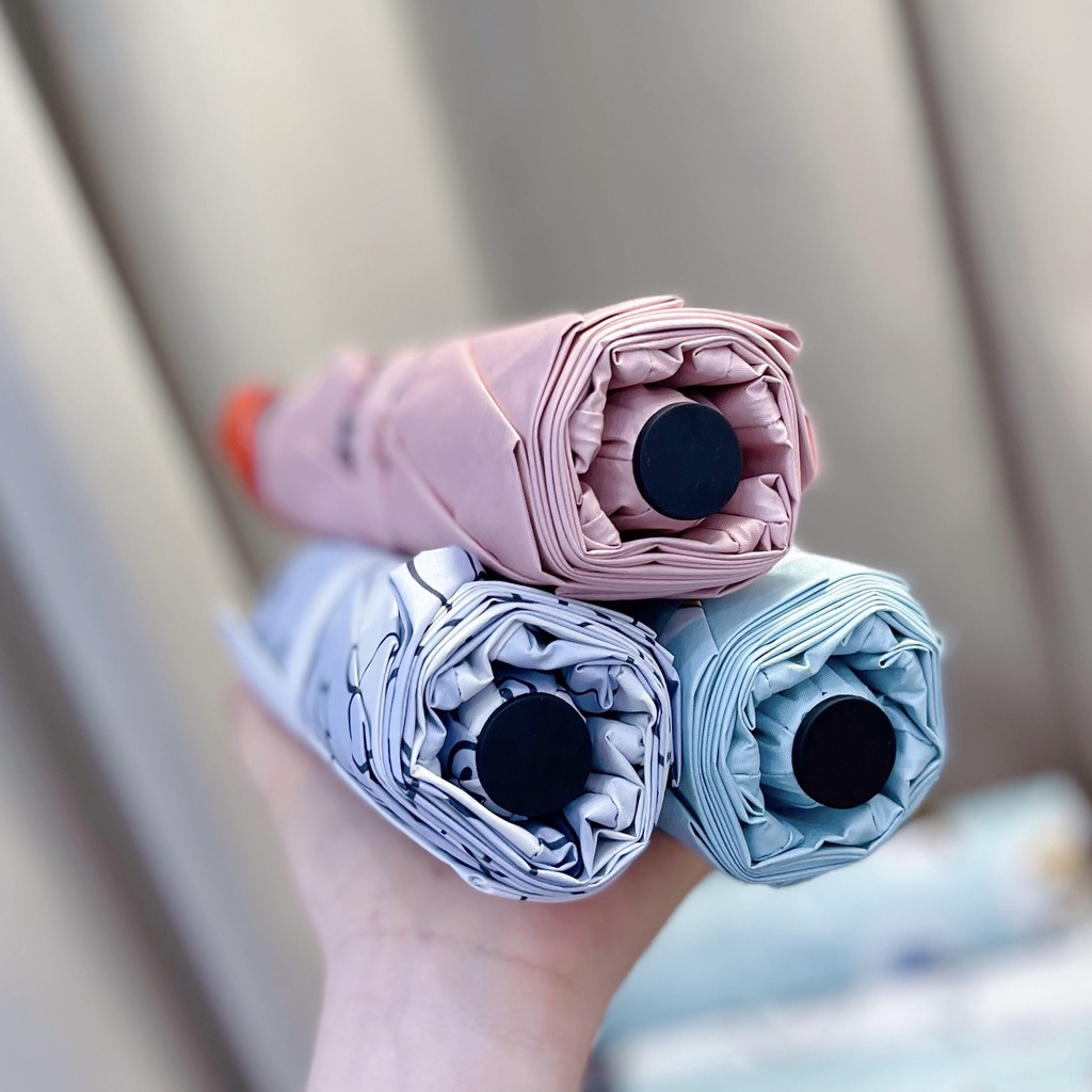 Ô dù gấp gọn che nắng mưa disney tuồn aut hàng cao cấp