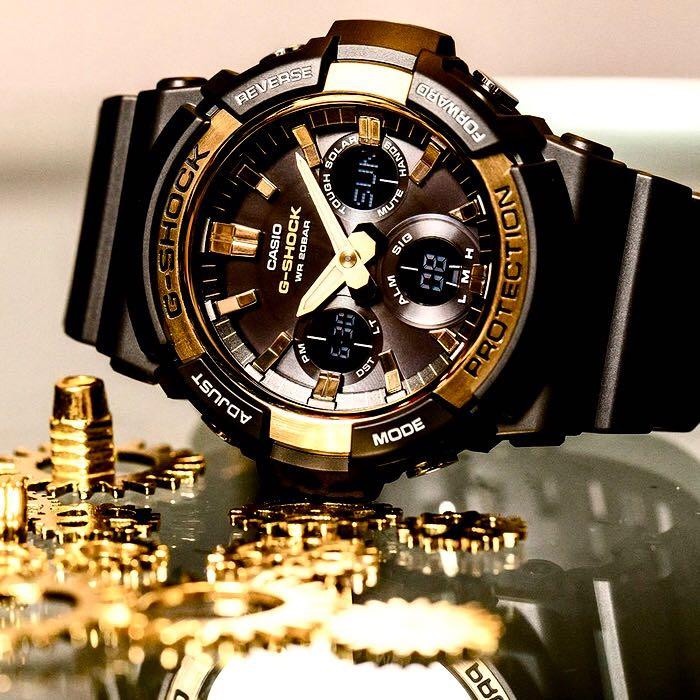 Đồng Hồ Casio Nam Dây Nhựa GSHOCK GAS-100G-1ADR Chính Hãng