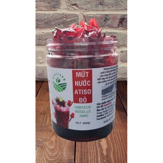 Mứt nước atiso đỏ/hibicus/bụp giấm hủ 550gr