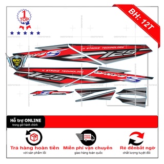 Tem rời dán xe wave s 125 thái - bi decal