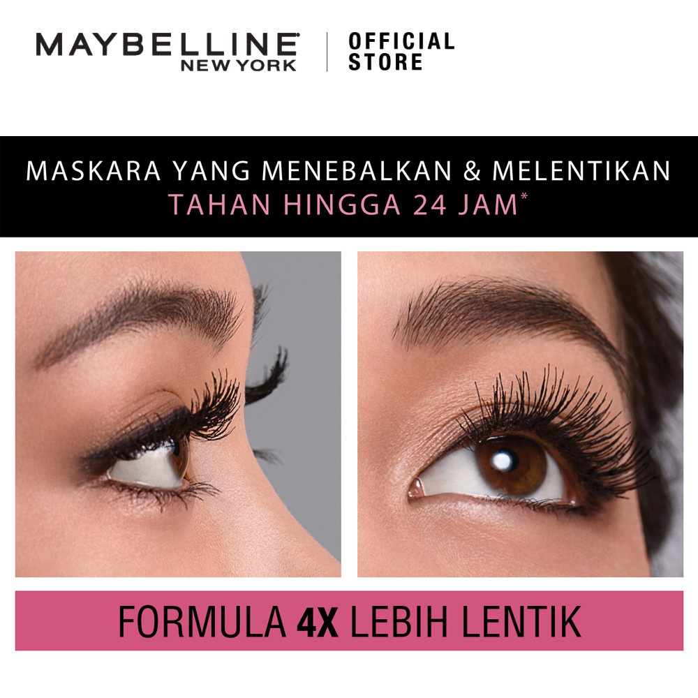 Mascara Maybelline HyperCurl chính hãng 100% 4R | Mascara uốn cong lông mi