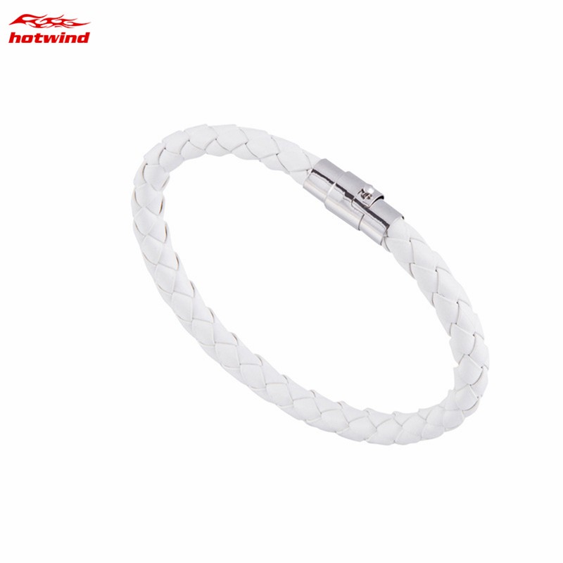 Vòng Tay Da Kiểu Dáng Đơn Giản 3mm