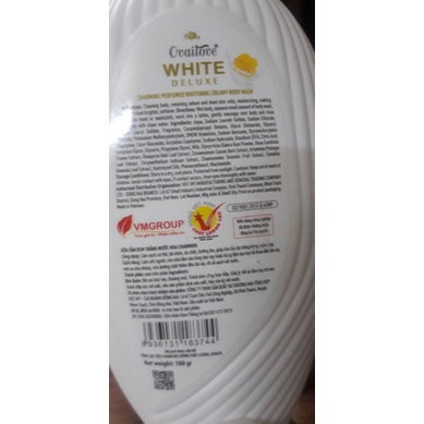 Sữa Tắm Kem Trắng Nước Hoa Charming OVAILOVE