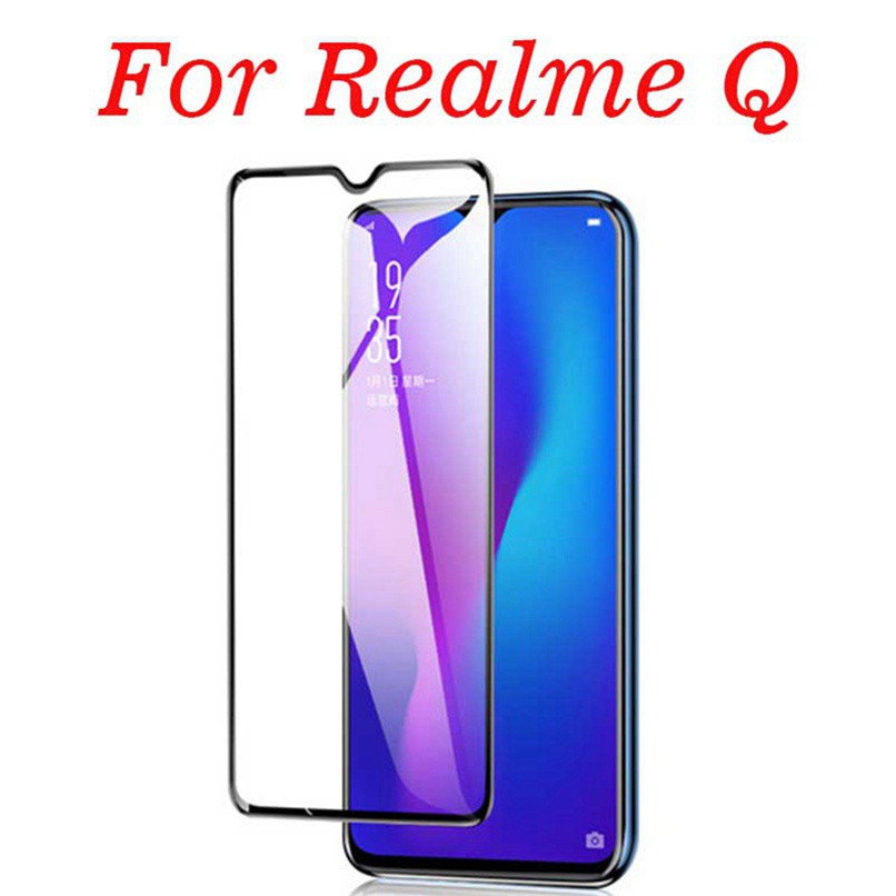 For OPPO Reno pro Realme Q Tempered Glass Full Screen