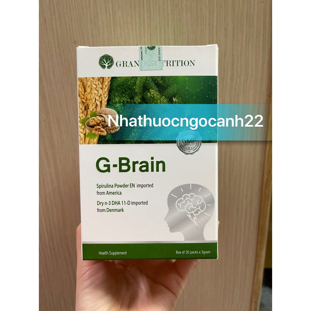 CỐM PHÁT TRIỂN TRÍ NÃO G-BRAIN 30 GÓI