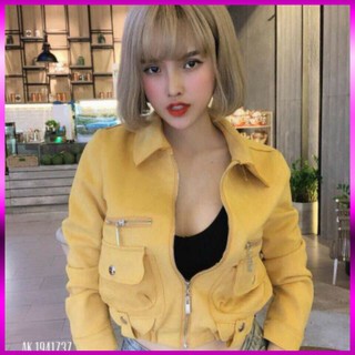 bán sỉ Áo khoác da lộn nữ loại 1 0