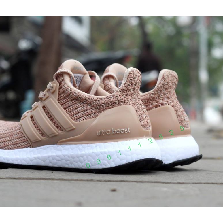 Giày sneaker giày thể thao nữ ultra boost màu hường fullbox