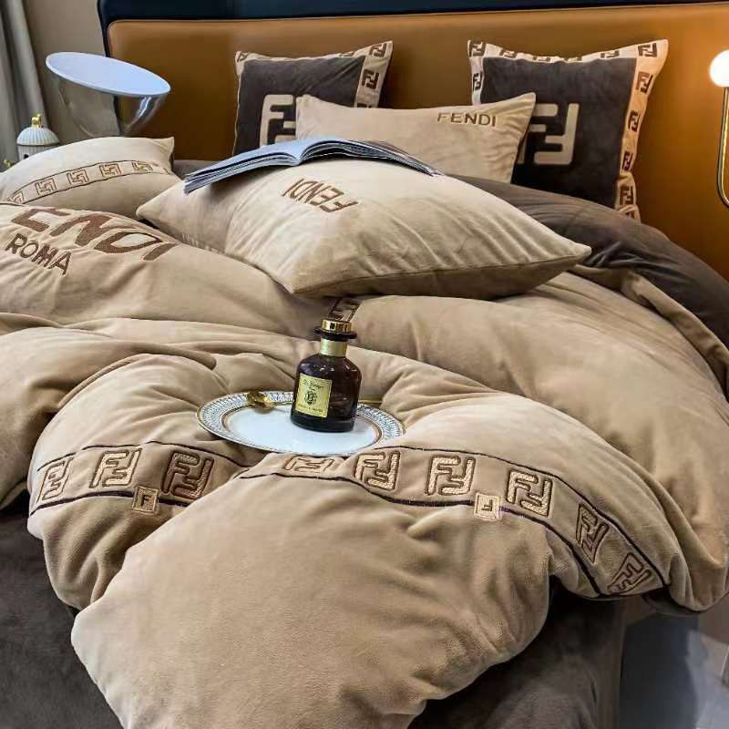 Set Chăn Ga Gối Nỉ Nhung 6 Món Sang Trọng - LUXBED