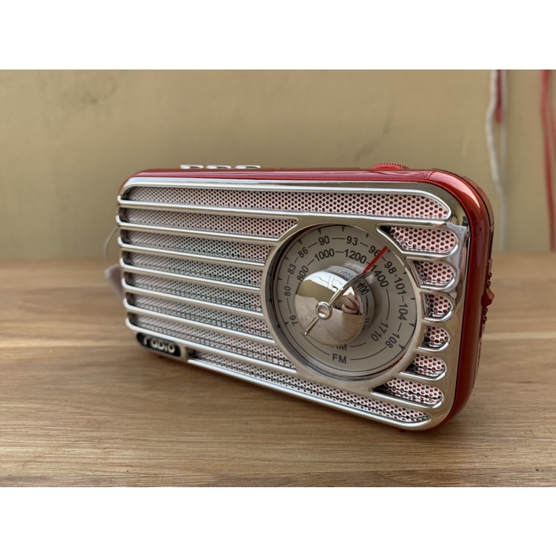 ĐÀI RADIO AM / FM USB CAO CẤP MINI CỔ ĐIỂN R-922