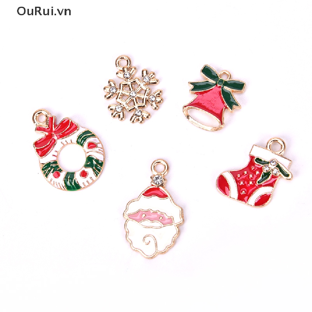 Bộ 30 tráng men hình giáng sinh ngộ nghĩnh