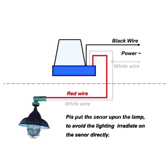 Cảm biến ánh sáng tắt mở thiết bị điện 220v