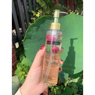 Body oil 4% tinh chất hoa hồng