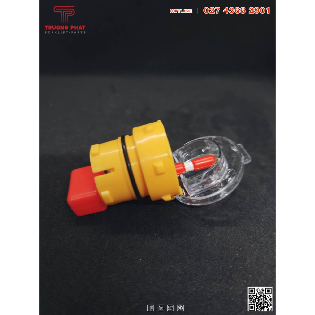 PHỤ TÙNG XE NÂNG - PHAO NẮP BÌNH ẮC QUY - FLOAT VENT PLUG FORKLIFT