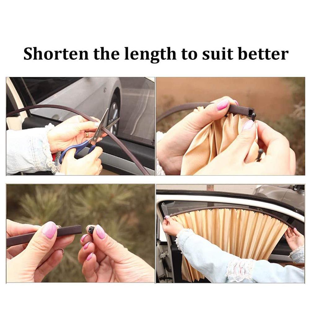 Bộ 4 Tấm Che Nắng Từ Tính Chống Tia UV Cho Cửa Sổ Xe Hơi