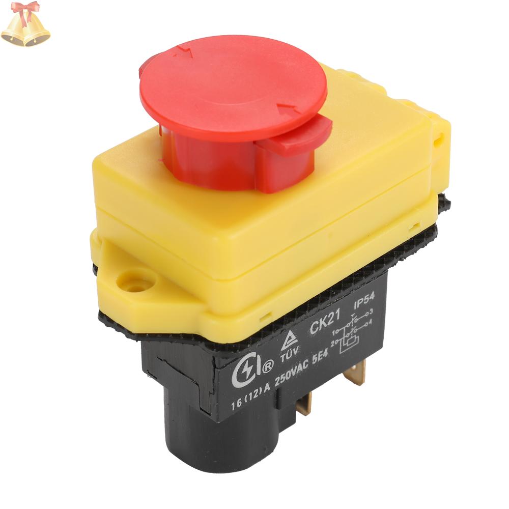 Công Tắc Điện Từ Ck21D / 250v Chống Nước / Bụi Bẩn / Côn Trùng Khẩn Cấp 250-v