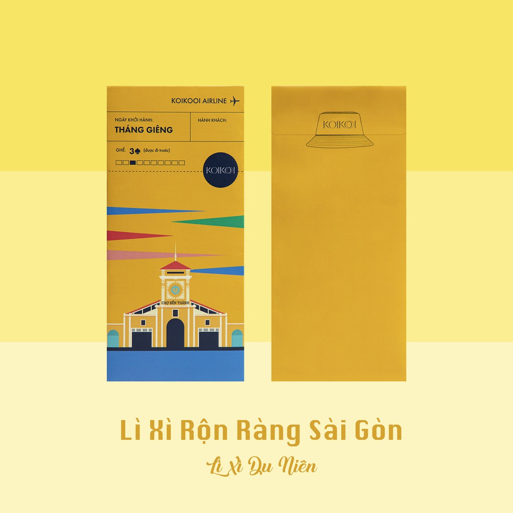 Bao Lì Xì Tết 2024 - Bao Lì Xì Du Niên KoiKooi