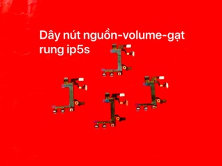 Dây nút nguồn - volume - gạt rung iphone 5/5S