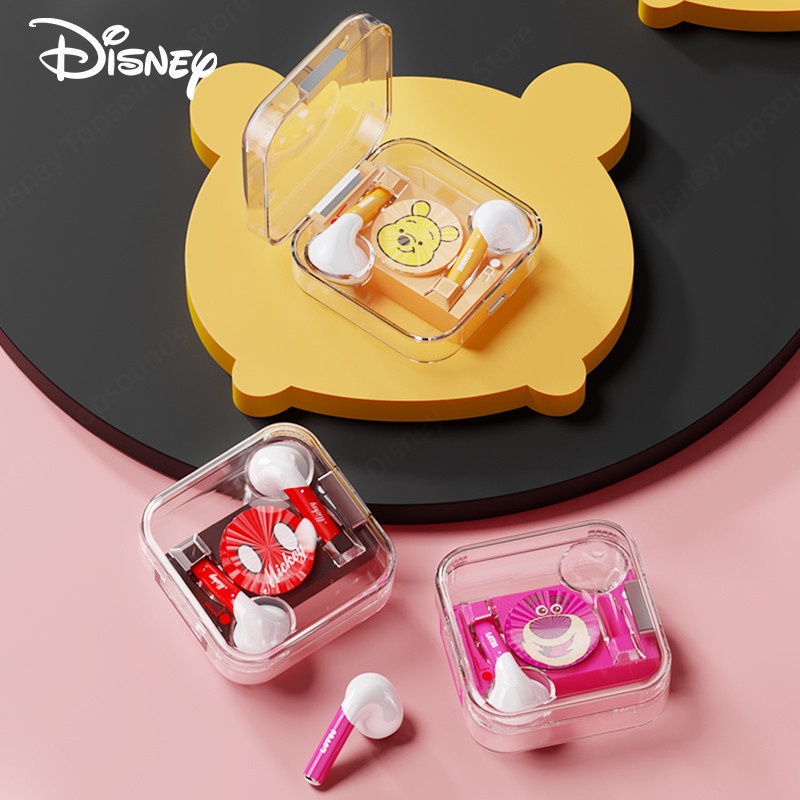 Tai nghe nhét trong không dây bluetooth 5.2 Disney LK-10 tws giảm tiếng ồn phong cách thể thao kèm phụ kiện