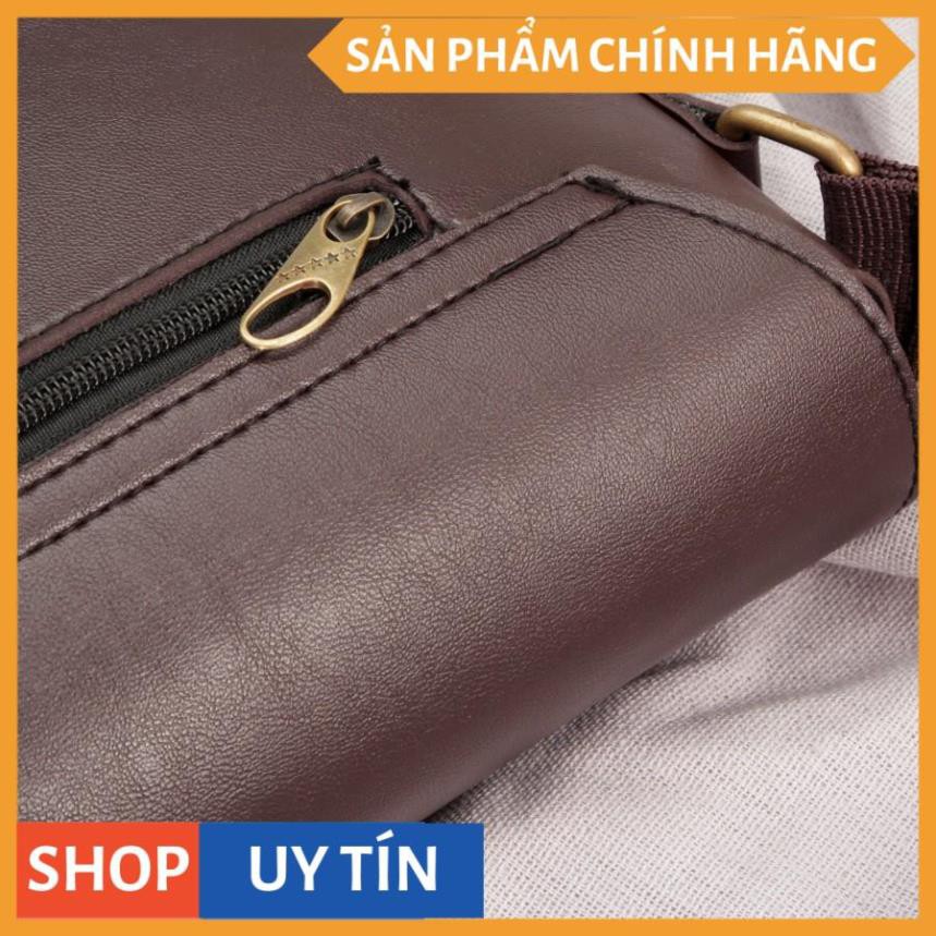 Túi Da Nam 4U Công Sở Sang Trọng DN269 (đen - nâu) | BigBuy360 - bigbuy360.vn