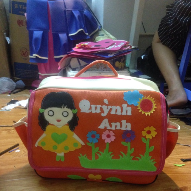 Balo handmade com bo cho khách sỉ