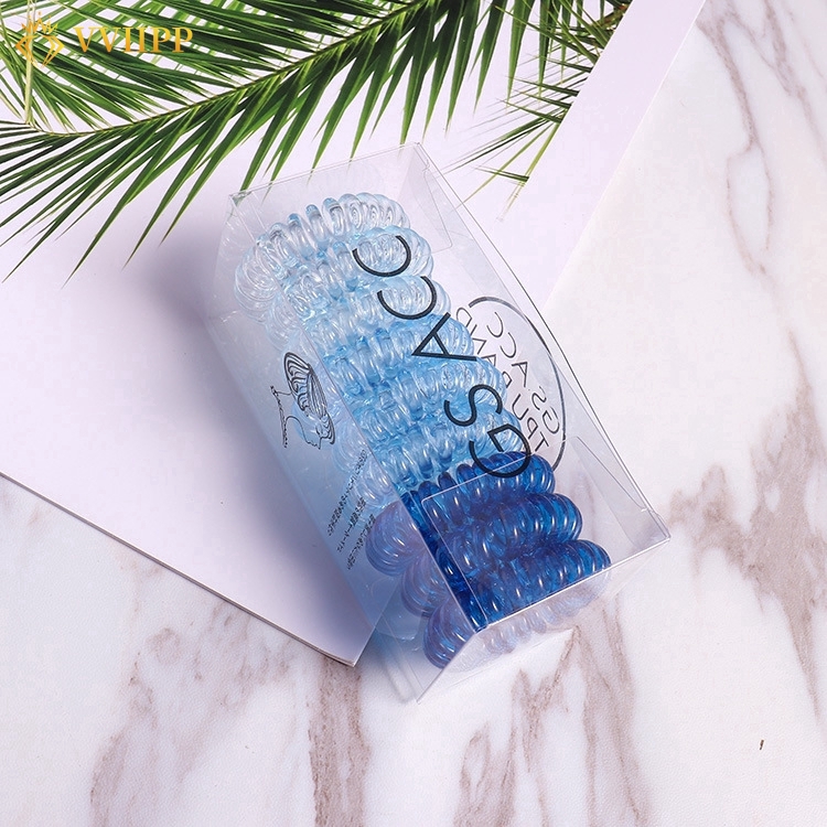 Dây thun cột tóc lò xo phong cách thời trang nữ