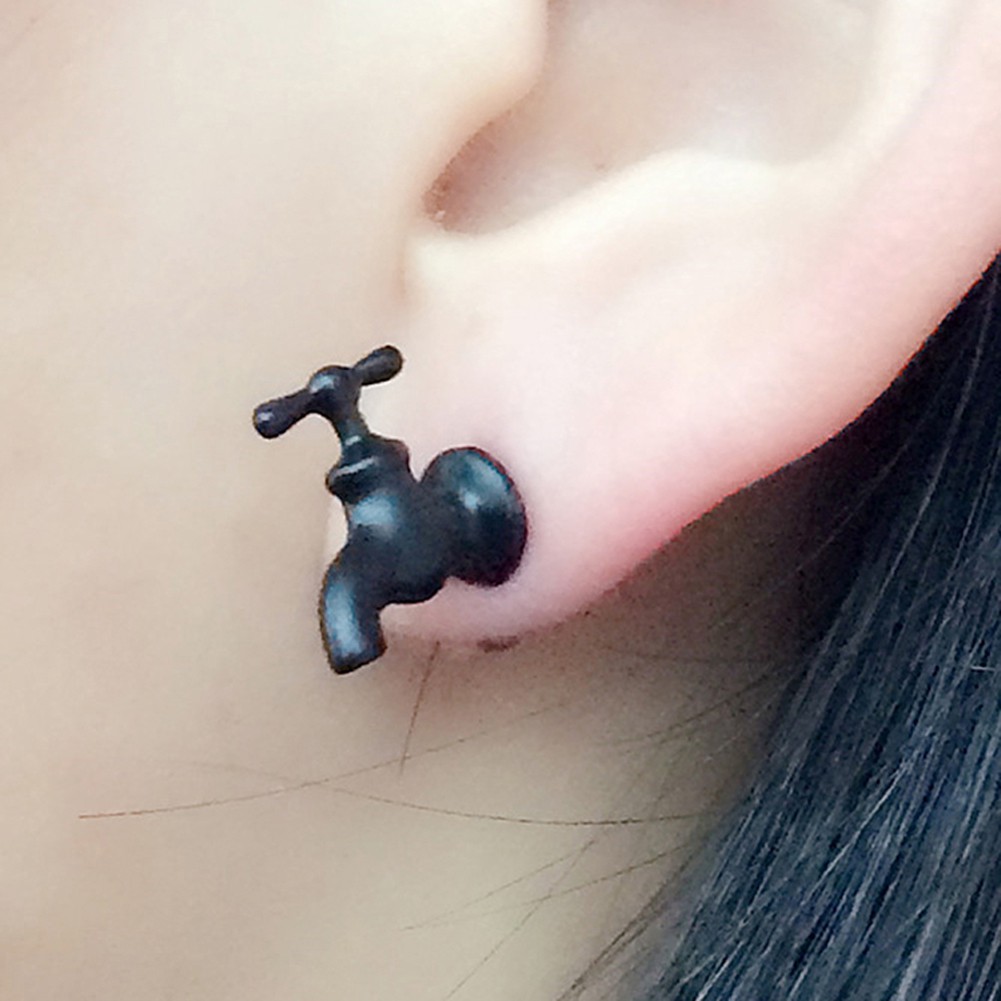 Bông Tai Hợp Kim Hình Vòi Nước Dễ Thương