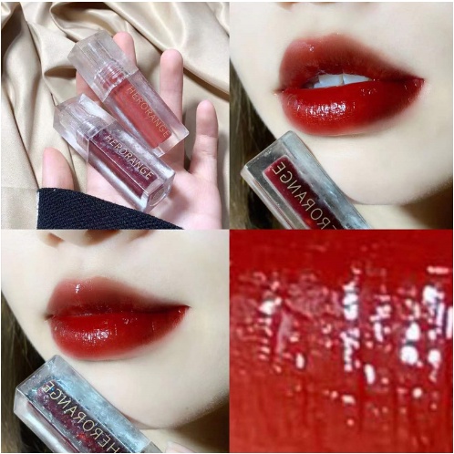 Son Kem Không Thấm Nước Thiết Kế Vỏ Dễ Thương Thương Hiệu Herrange