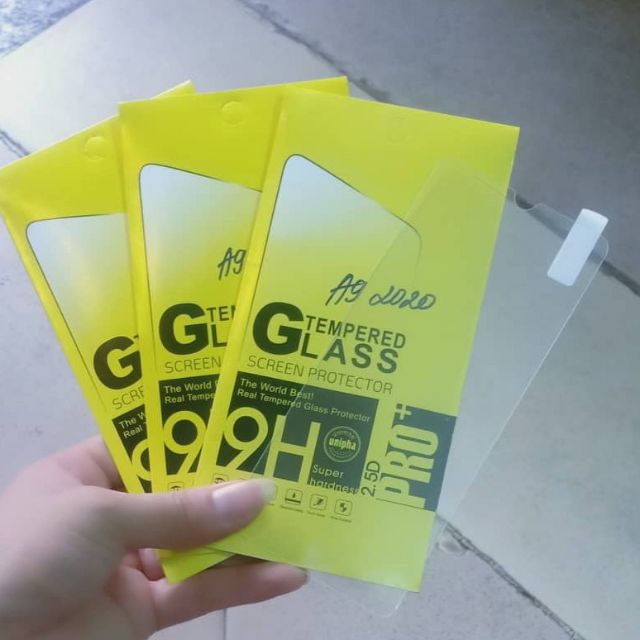 Kính cường lực oppo A9 2020 ( trong suốt )