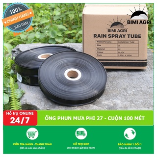 Ống phun mưa đục lỗ phi 27mm 3 lỗ chéo