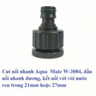 Đầu nối nhanh đực, dùng nối miệng vòi, đầu súng aquamate