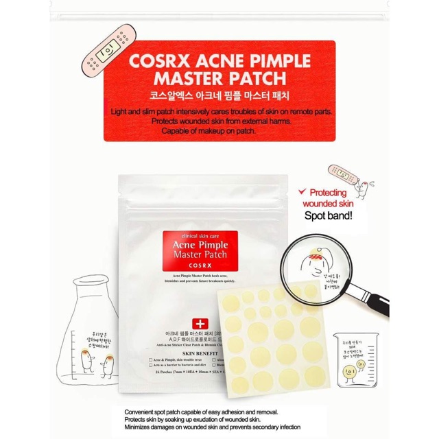 Miếng dán mụn Cosrx Acne Pimple Master Patch