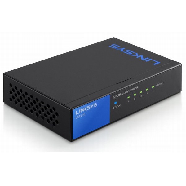 Switch 5 cổng linksys 10/100/1000 gigabit LGS105