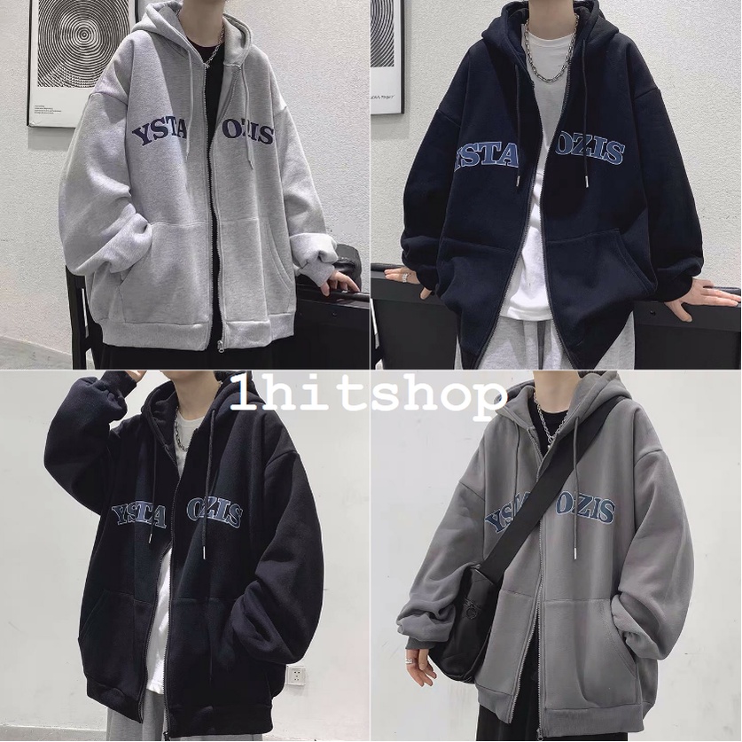 Áo KHOÁC Hoodie OZIS và Ulzzang Unisex 1hitshop | BigBuy360 - bigbuy360.vn